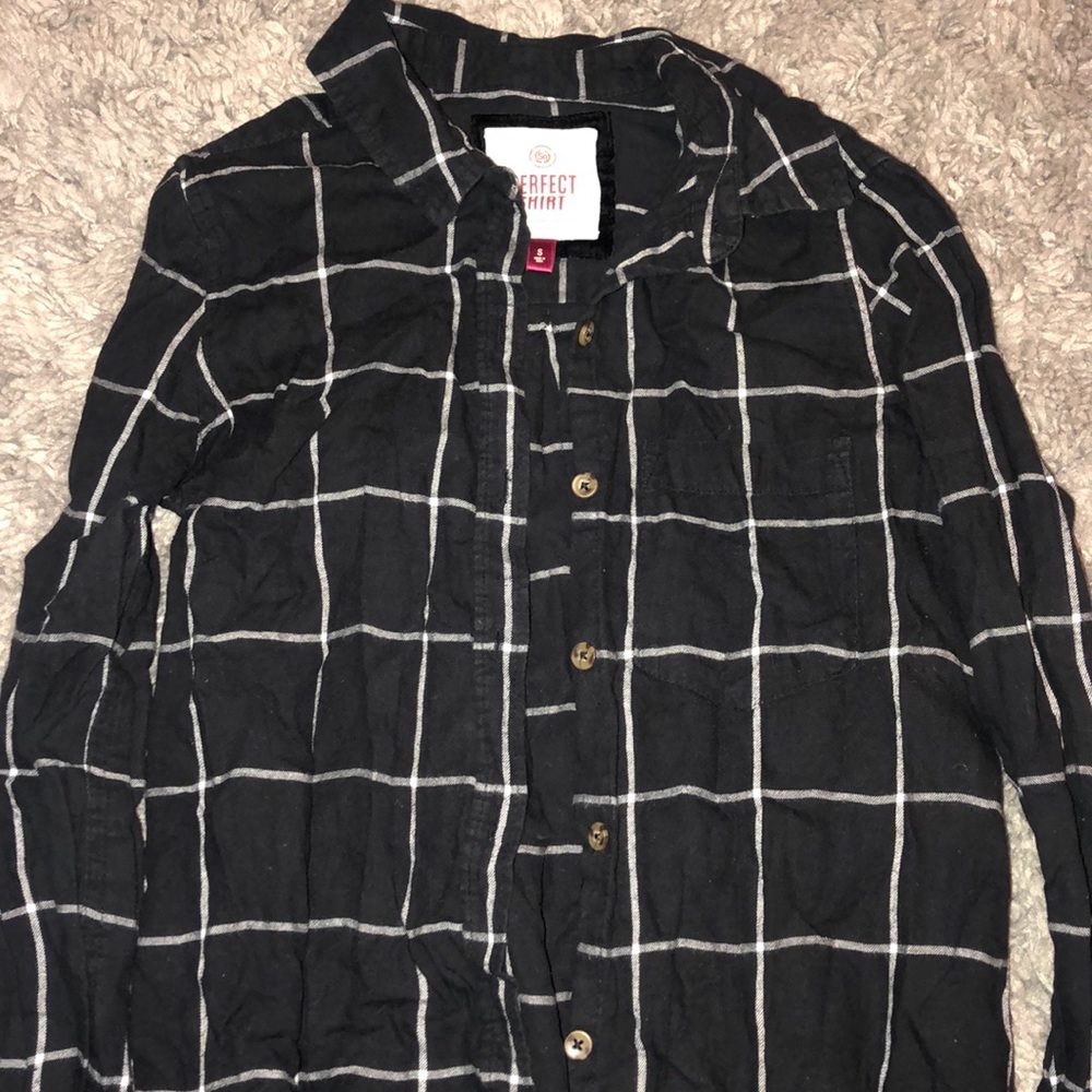 Black & White Flannel